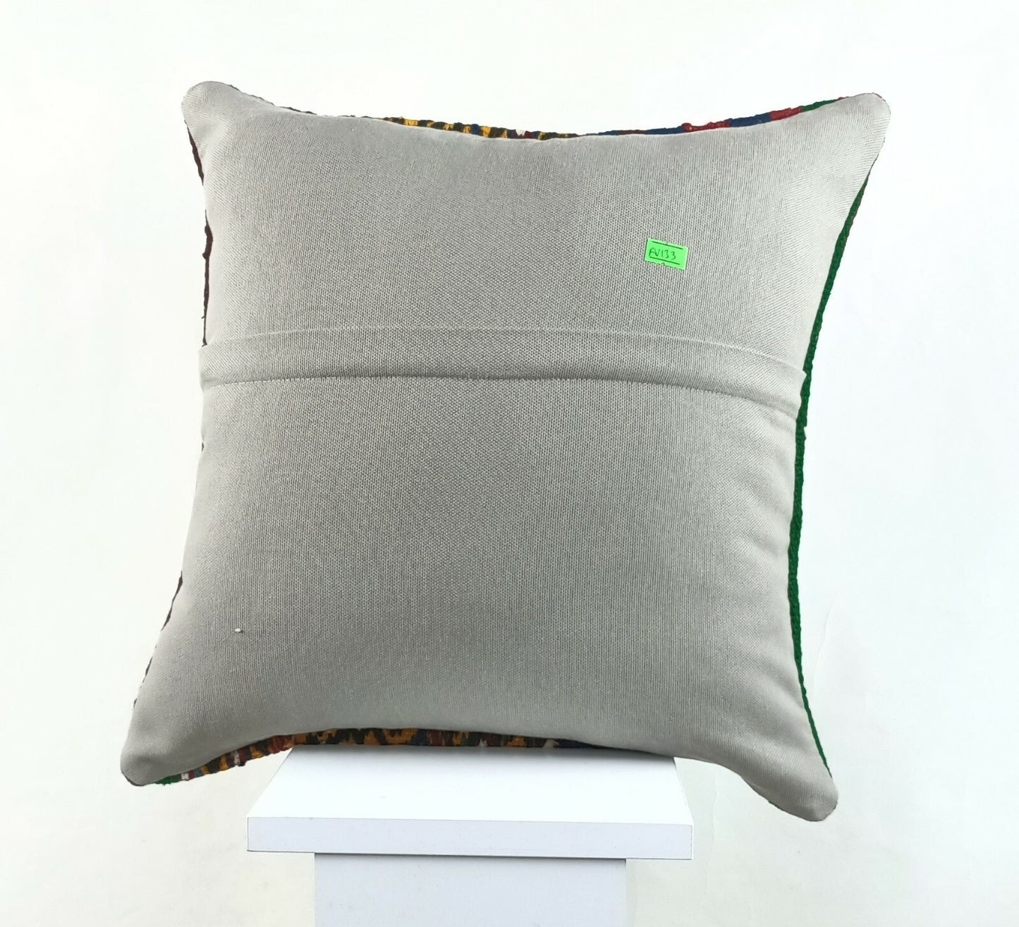 Kilim Pillow Cover 16x16 Oriental Traditional Handmade Bohemian Cushion A1133