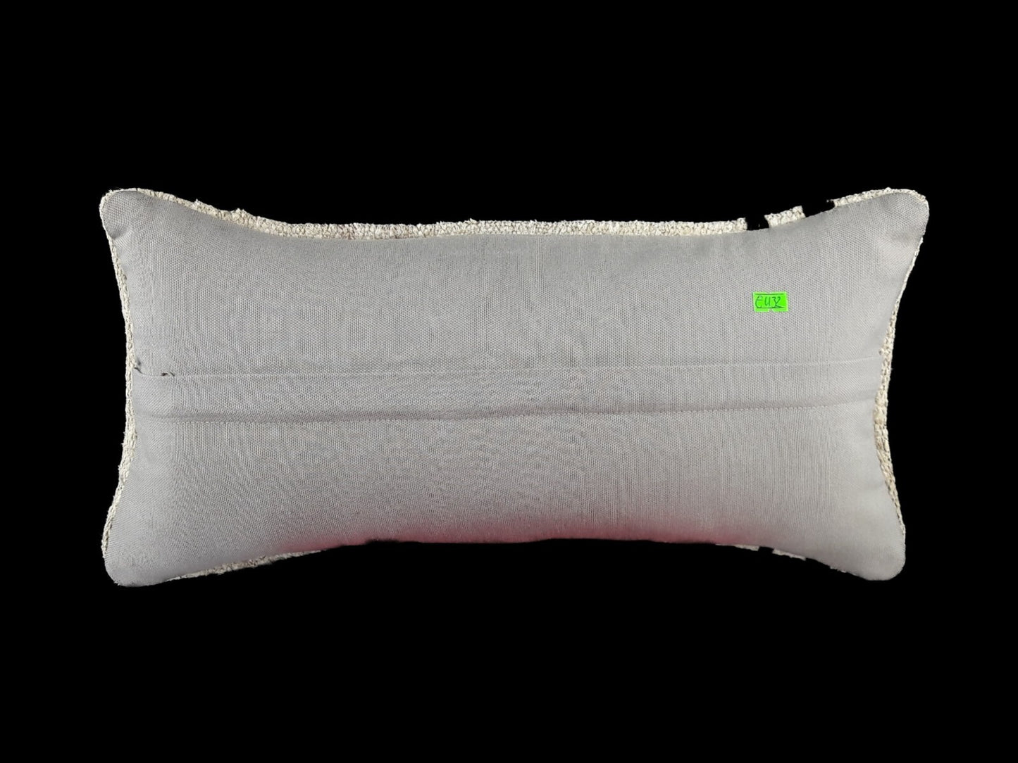 10x20 Kilim Lumbar Pillow Cover Vintage Ethnic Oushak Kilim Pillow Cover E1132