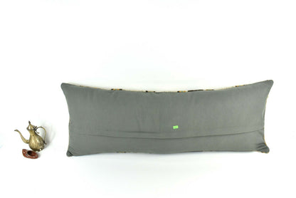 16x42 Kilim Pillow Cover Handmade Extra Large Turkish Lumbar Throw Pillow A2106