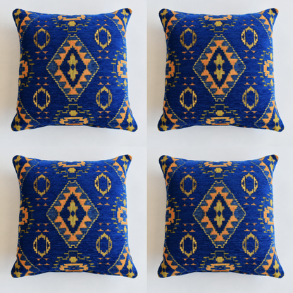  Kilim Design Pillow Cover 4 pcs/set Throw Cushion Sofa Couch Boho Lumbar Case