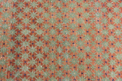 Small Turkish Runner 3.6x1.9 ft Vintage Runner Hallway Runner Handwoven Rug R36