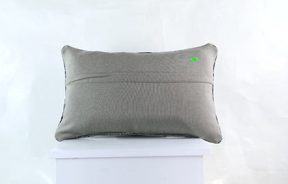 Kilim Pillow Cover 12x20 Turkish Handmade Sofa Couch Floor Lumbar Cushion E958