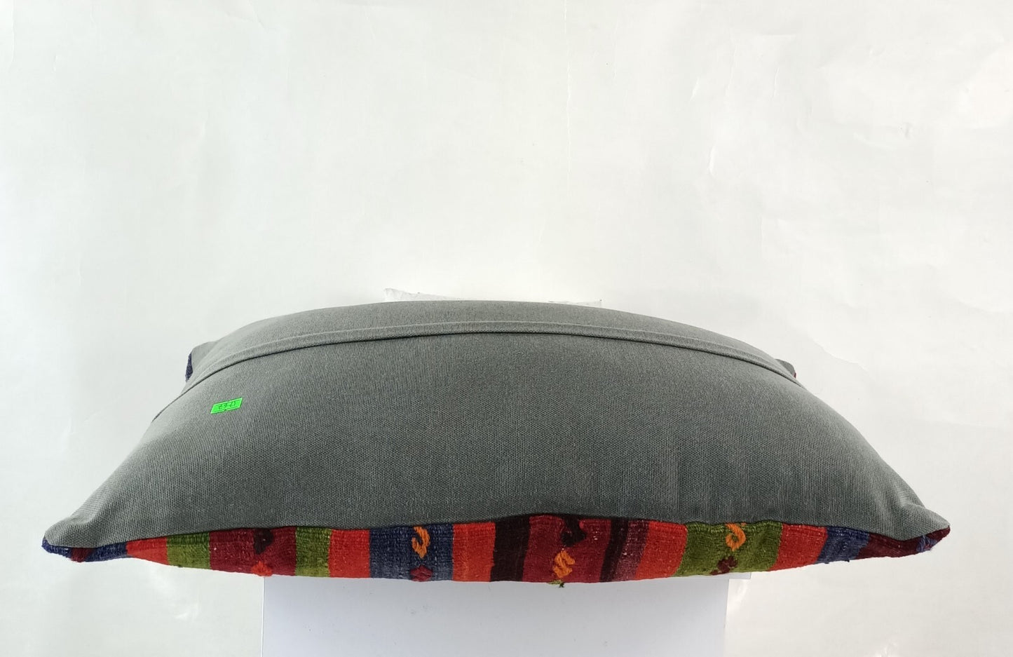 Kilim Pillow Cover 16x24 Tribal Vintage Turkish Carpet Lumbar Pillow Cover 1767