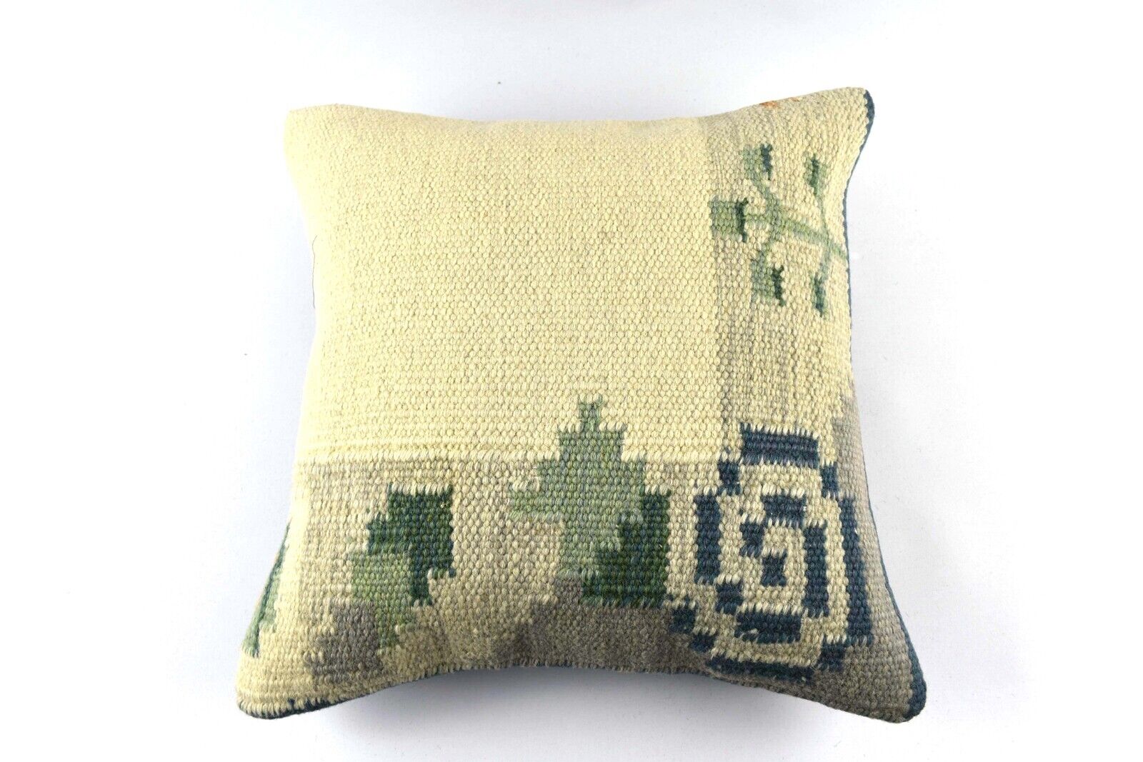 20x20 Kilim Pillow Cover Handmade Vintage Oushak Kilim Cushion Cover 4642