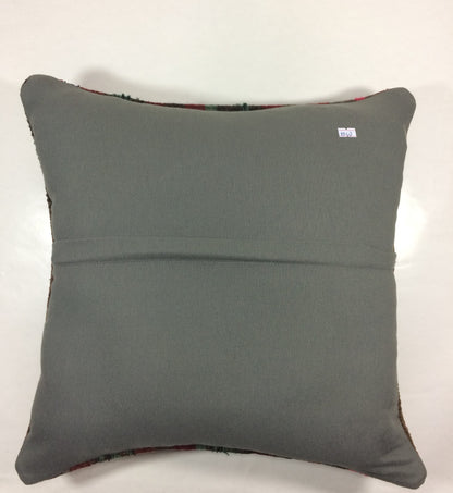 20x20 Kilim Pillow Cover Handmade Vintage Oushak Kilim Cushion Cover 1040