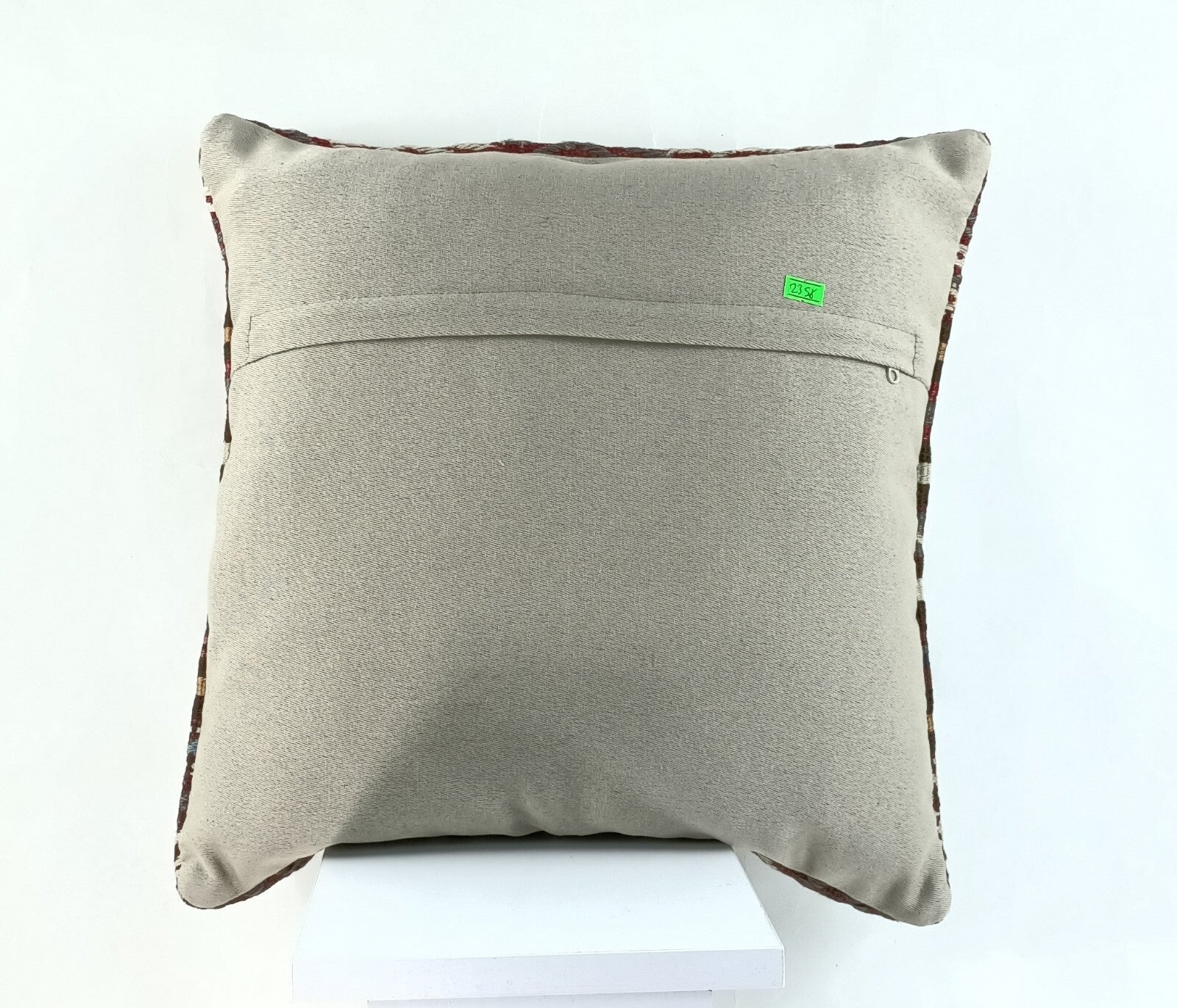 18"x18" Kilim Pillow Cover  Handmade Turkish Vintage Cushion Tribal Lumbar 2358