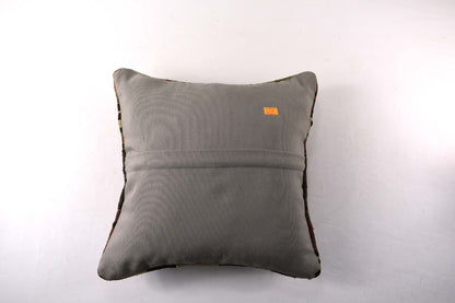 14"x14" Kilim Pillow Cover Handmade Turkish Tribal Ethnic Boho Rug Cushion 4269