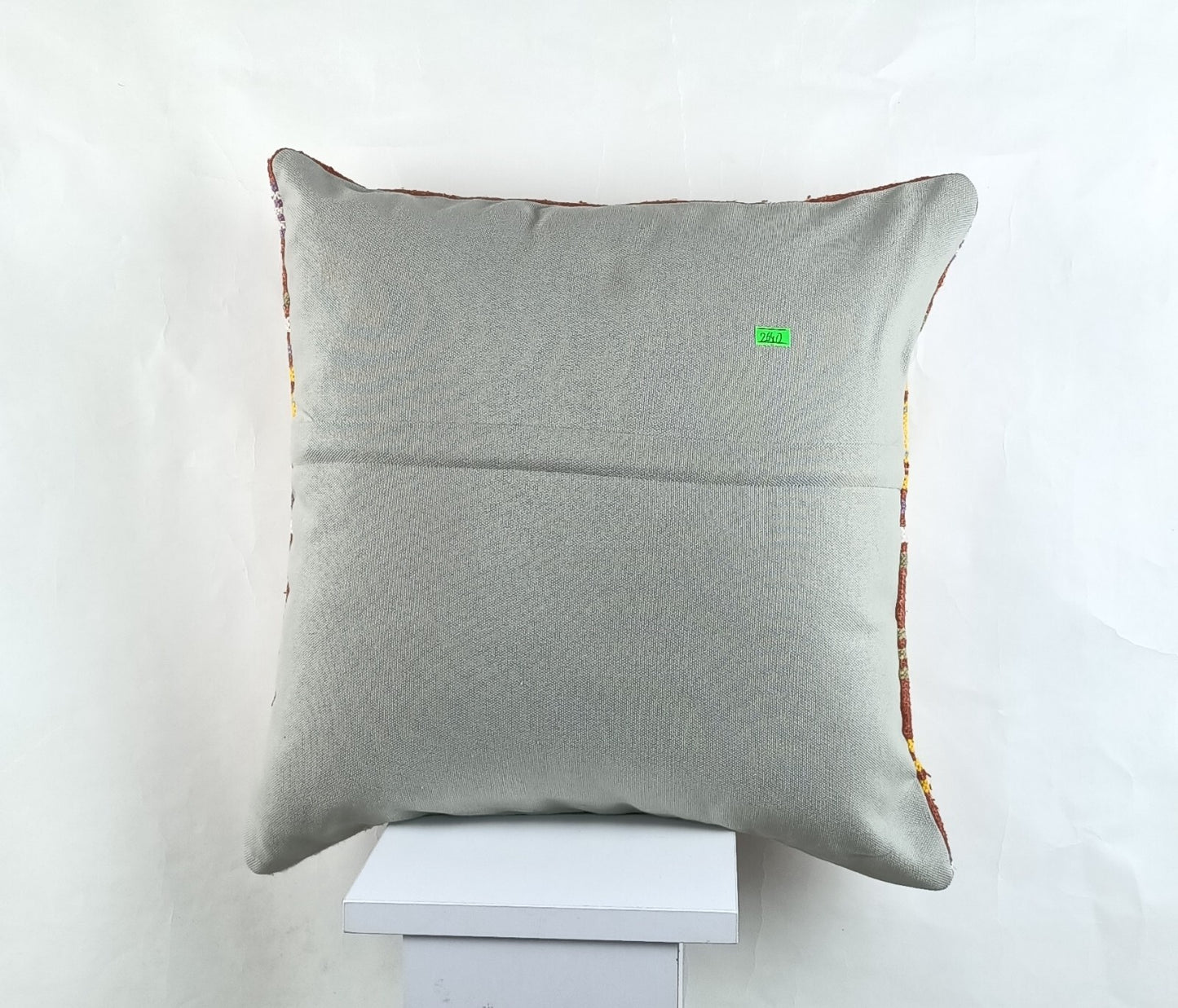 18"x18" Kilim Pillow Cover  Handmade Turkish Vintage Cushion Tribal Lumbar 2640