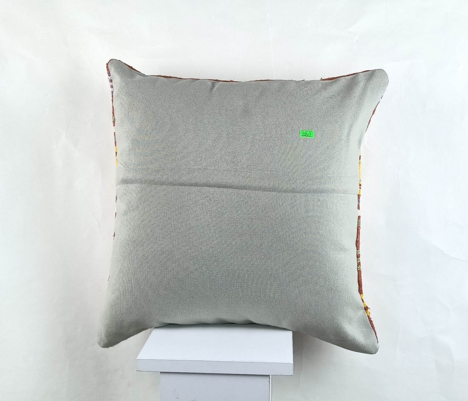 18"x18" Kilim Pillow Cover  Handmade Turkish Vintage Cushion Tribal Lumbar 2640