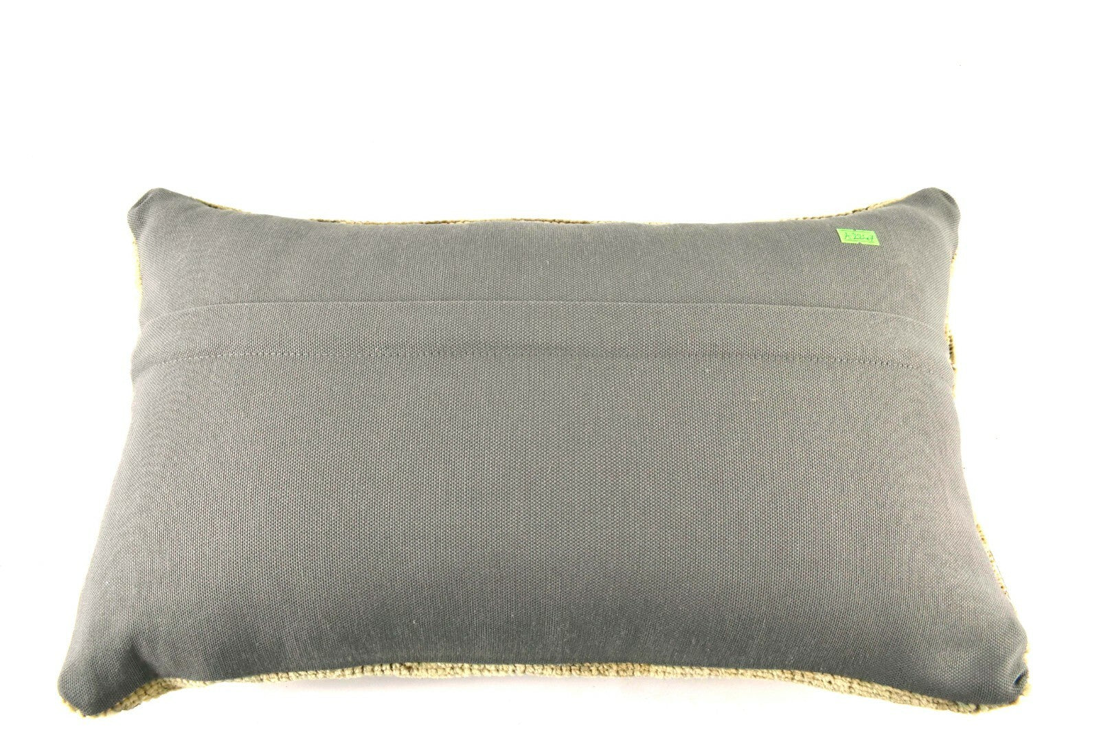 Kilim Pillow Cover 12x20 Turkish Handmade Vintage Couch Lumbar Cushion  A2247