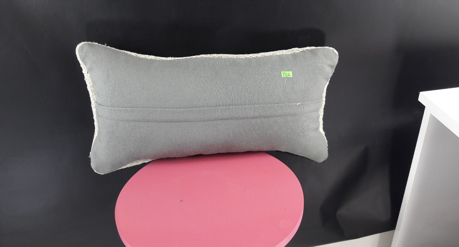 10x20 Kilim Lumbar Pillow Cover Vintage Ethnic Oushak Kilim Pillow Cover E1134