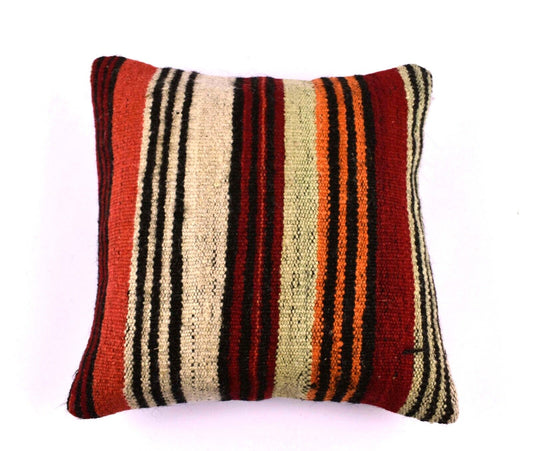 16x16 Ethnic Vintage Turkish Rug Pillow Cover Home Decorative Boho Cushion 4543