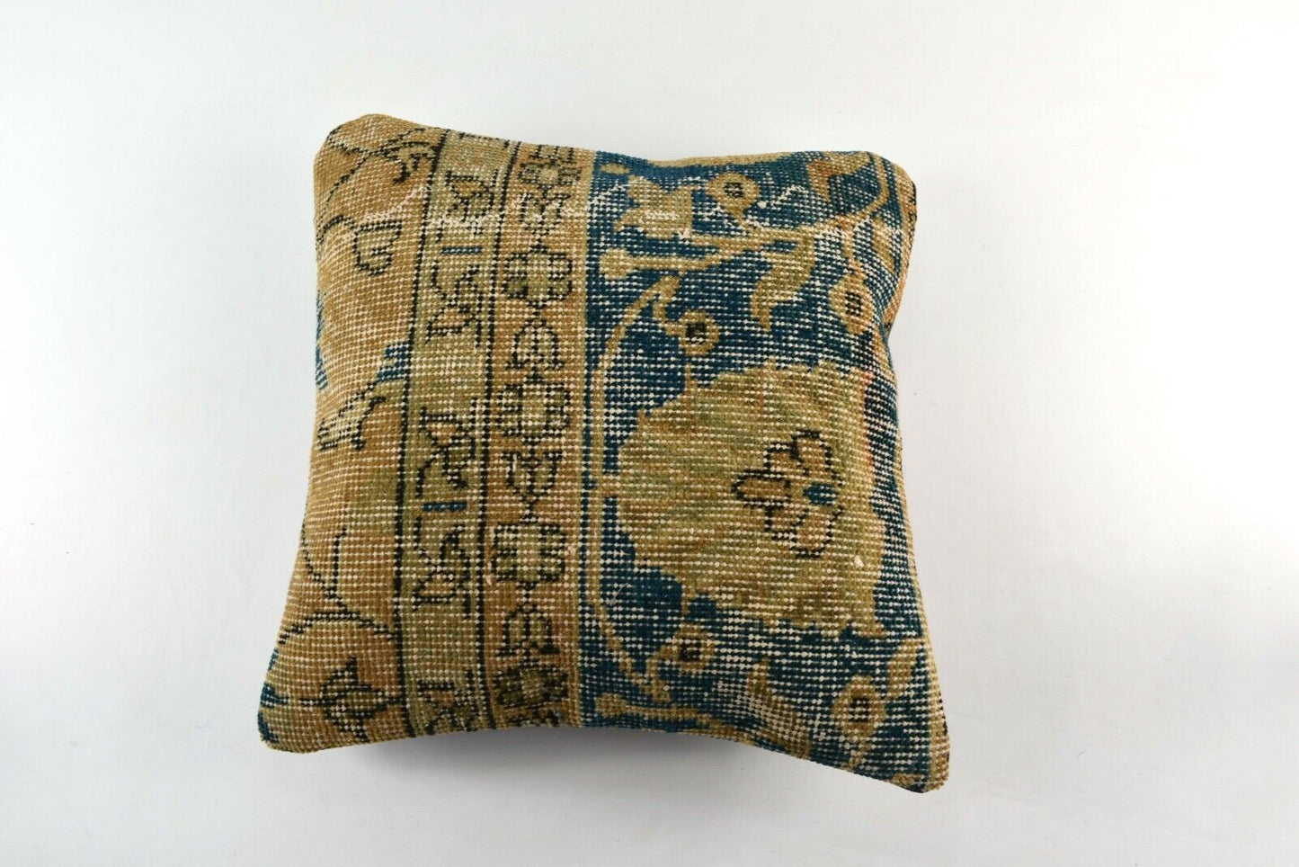 16x16 Kilim Pillow Cover Handmade Vintage Turkish Rug Cushion Cover A3083