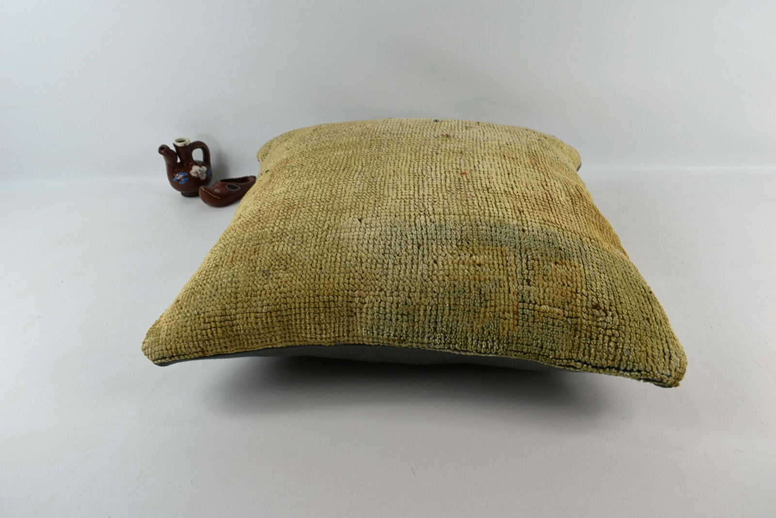 Kilim Pillow Cover 18x18 Handmade Turkish Ethnic Vintage Lumbar Cushion A3102