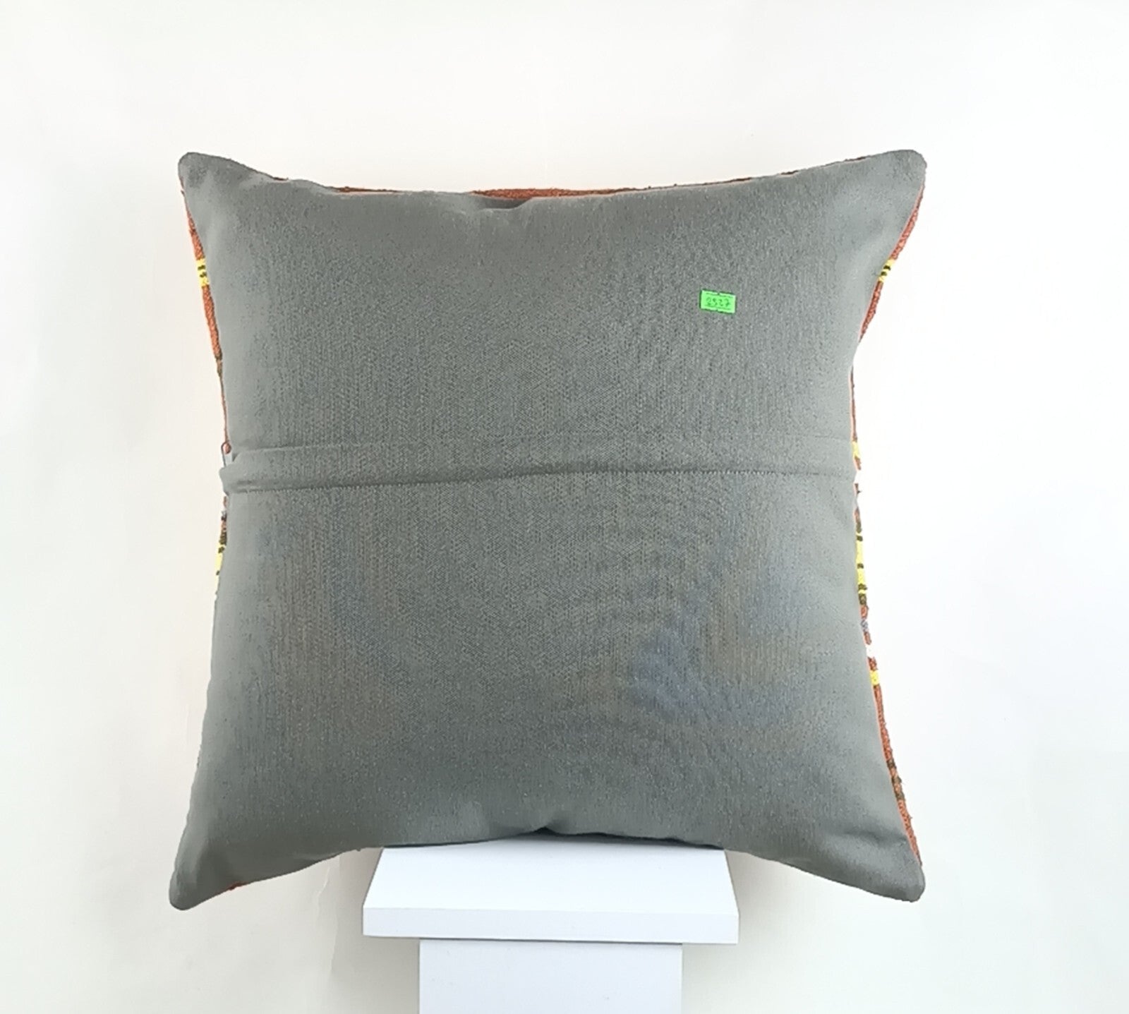 20x20 Kilim Pillow Cover Handmade Vintage Oushak Kilim Cushion Cover 2537