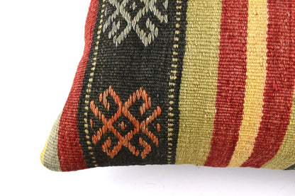 20x20 Kilim Pillow Cover Handmade Vintage Oushak Kilim Cushion Cover 4698