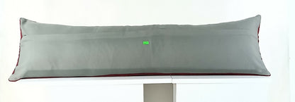 Long Kilim Pillow Cover 12x42 Handmade Oushak Rug Ethnic Ottoman Lumbar  A1058