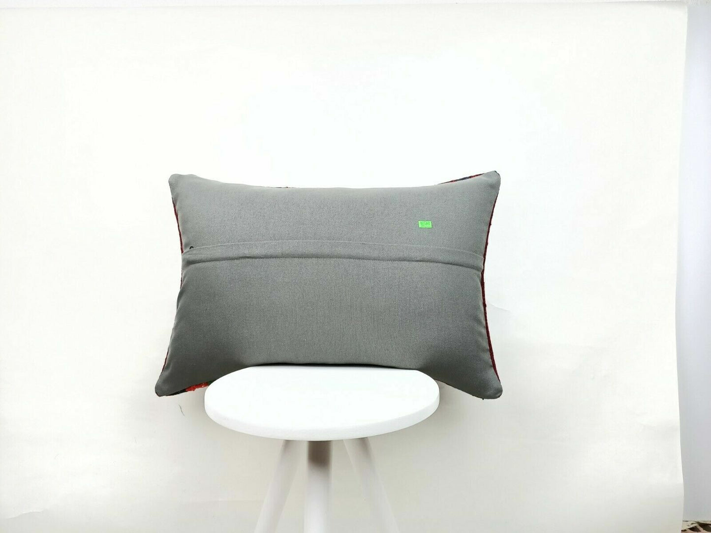 Handmade Kilim Pillow Cover 16x24 Vintage Rug Tribal Ethnic Bohemian Lumbar E478