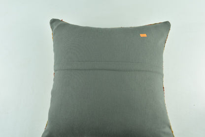 20x20 Kilim Pillow Cover Handmade Vintage Oushak Kilim Cushion Cover 4125