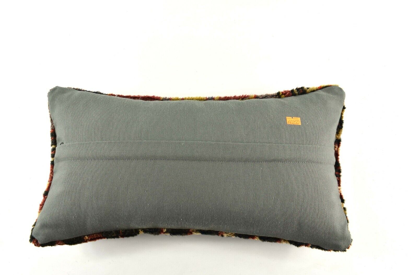 Kilim Lumbar Pillow Cover 10x20 Decorative Handmade Sofa Couch Cushion A2750