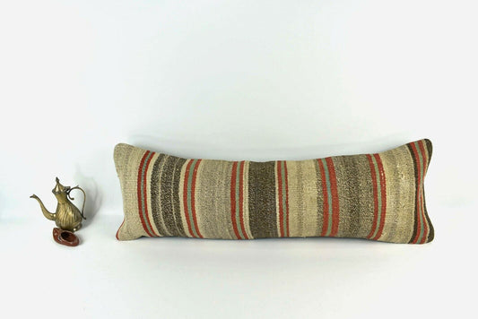 12x36 Kilim Pillow Cover Home Decorative Handmade Vintage Long Lumbar A2069