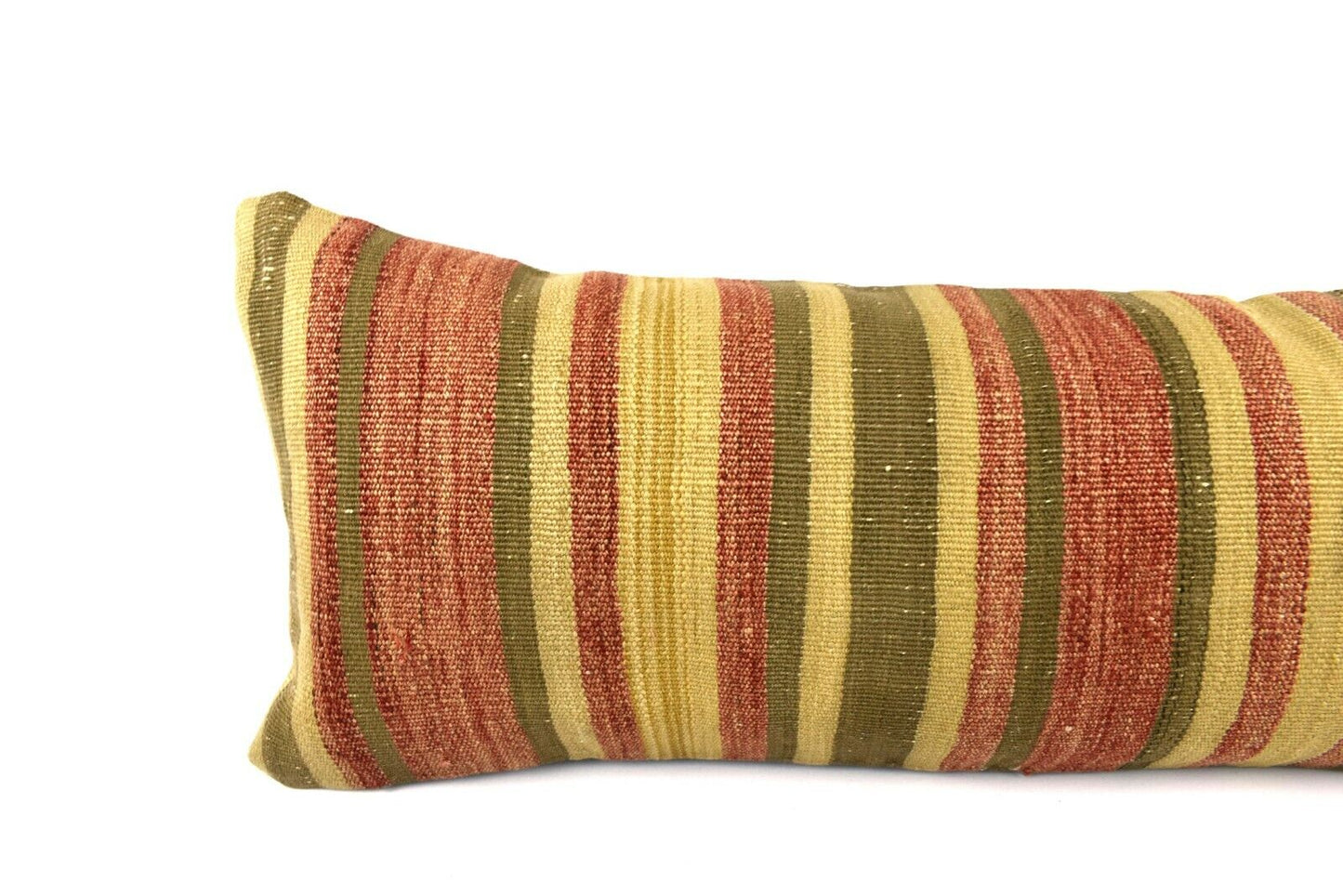 Kilim Pillow Cover 12x36 Handwoven Ethnic Vintage Handwoven Kilim Cushion A3233