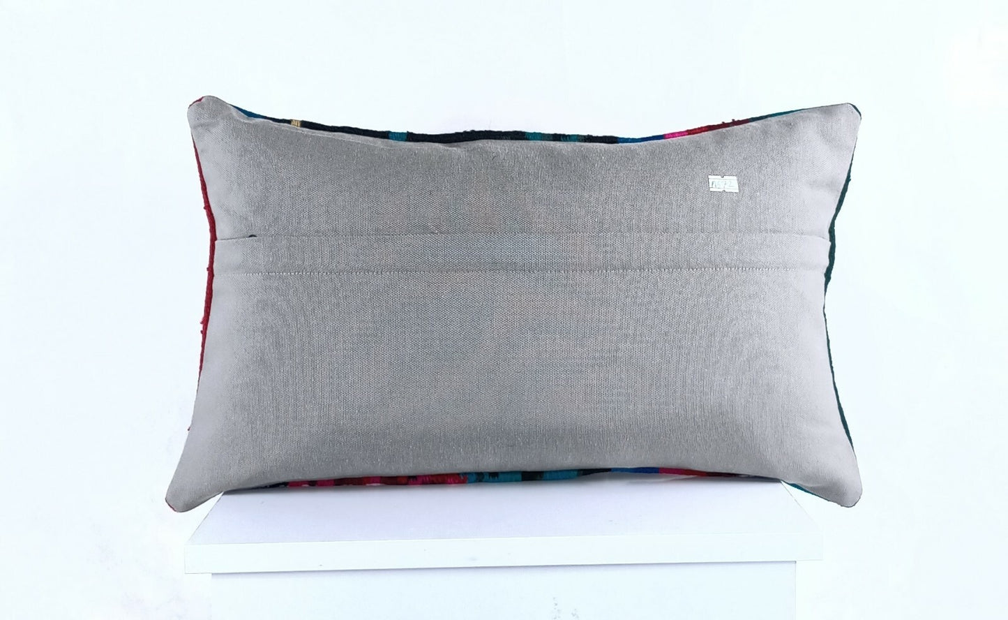  Kilim Pillow Cover 12x20 Turkish Handmade Sofa Couch Floor Lumbar Cushion A672