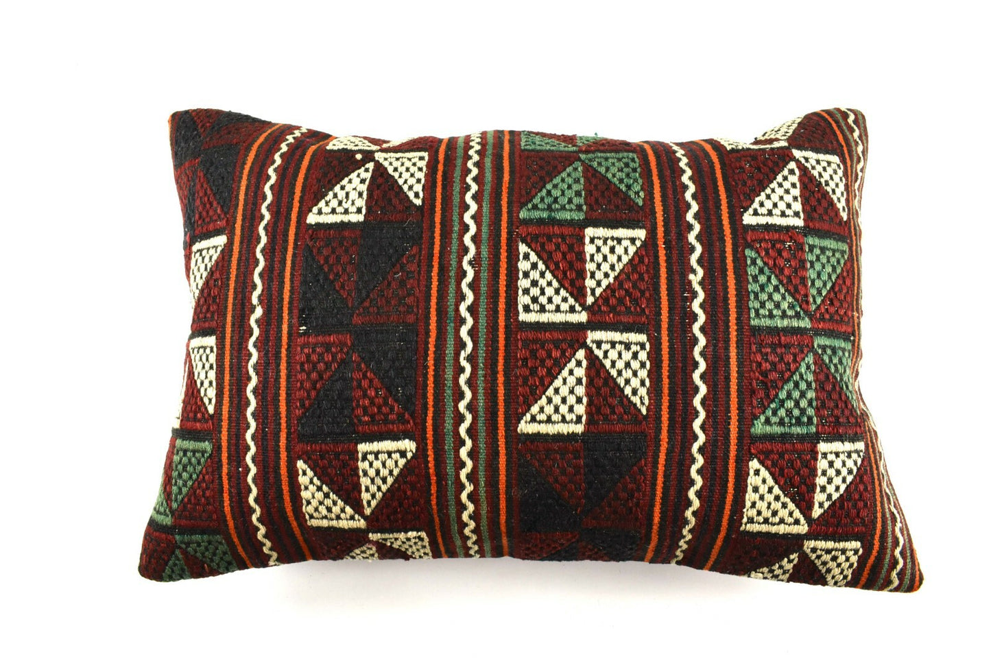16x24 Kilim Pillow Cover Handmade Vintage Anatolian Lumbar Cushion Cover A2699