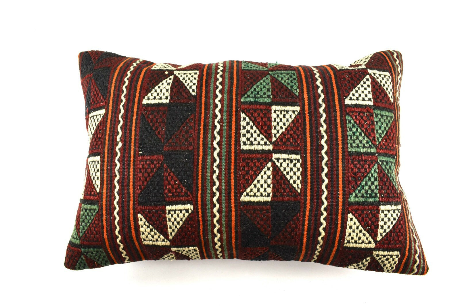 16x24 Kilim Pillow Cover Handmade Vintage Anatolian Lumbar Cushion Cover A2699