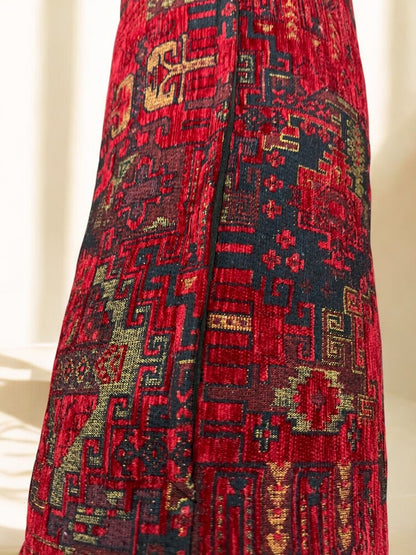 Bolster Pillow Cover Fabric Kilim Pattern Ethnic Tribal Oriental Bolster Pillow