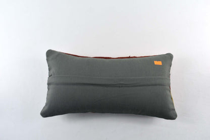 Turkish Cushion Cover 8"x16" Handmade Vintage Boho Ethnic Throw Pillow Case 4454