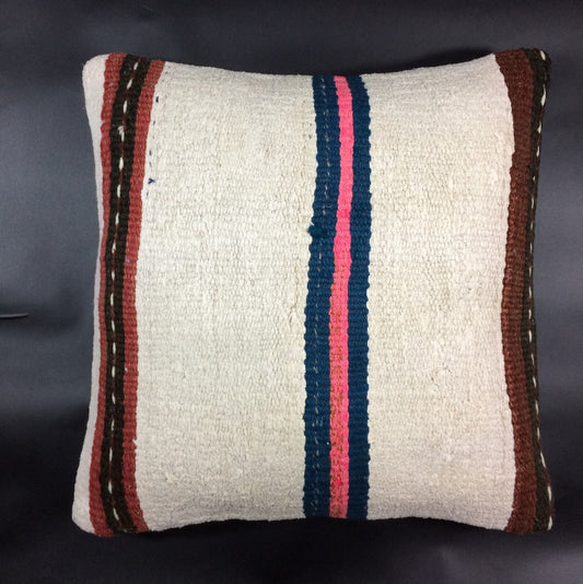 16x16 Ethnic Vintage Turkish Rug Pillow Cover Home Decorative Boho Cushion 1421