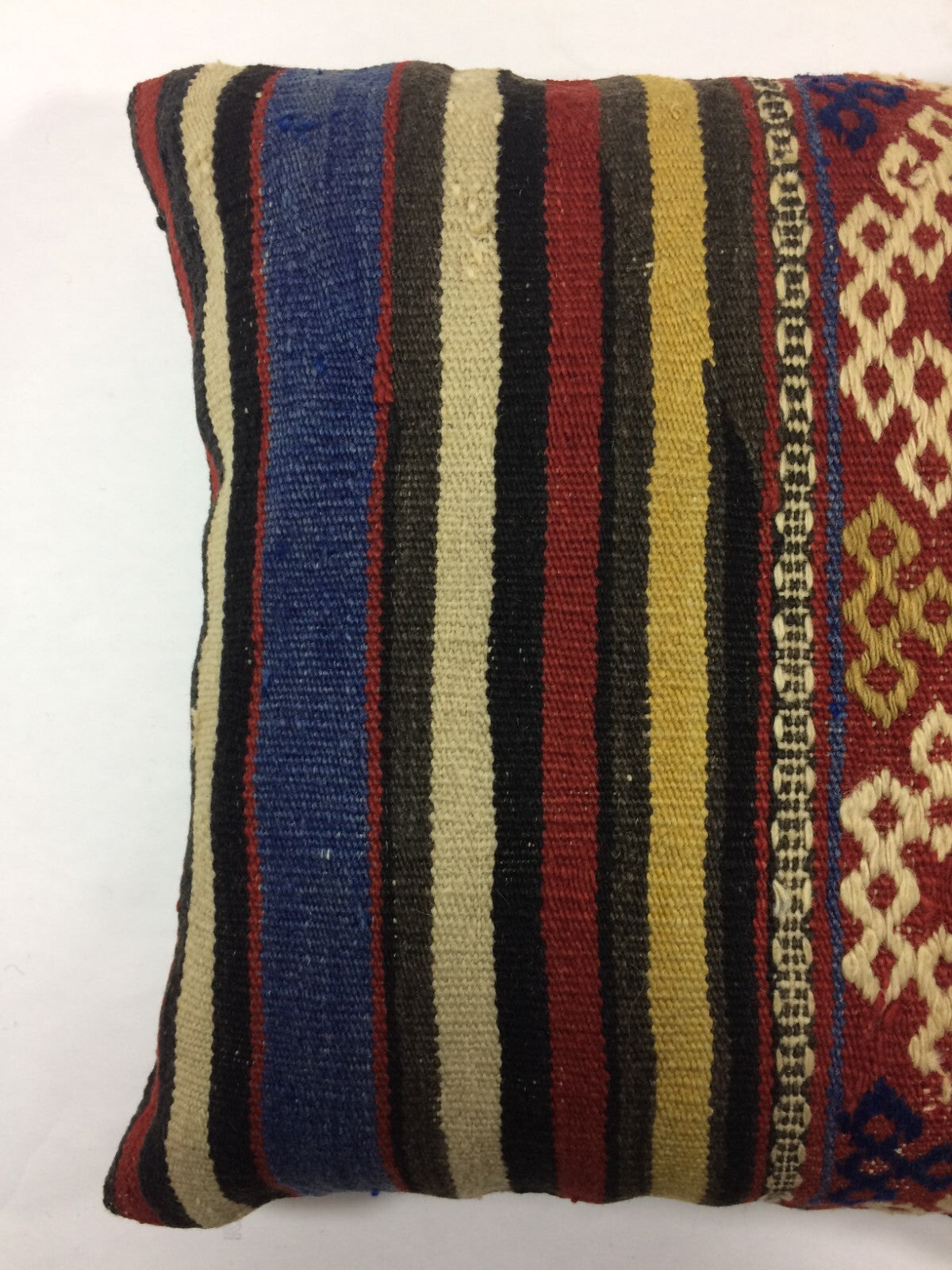 18"x18" Kilim Pillow Cover  Handmade Turkish Vintage Cushion Tribal Lumbar 1254