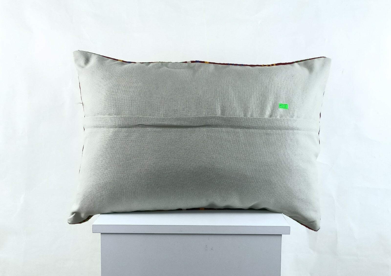 Kilim Pillow Cover 16x24 in Traditional Handmade Anatolian Lumbar Cushion A1459