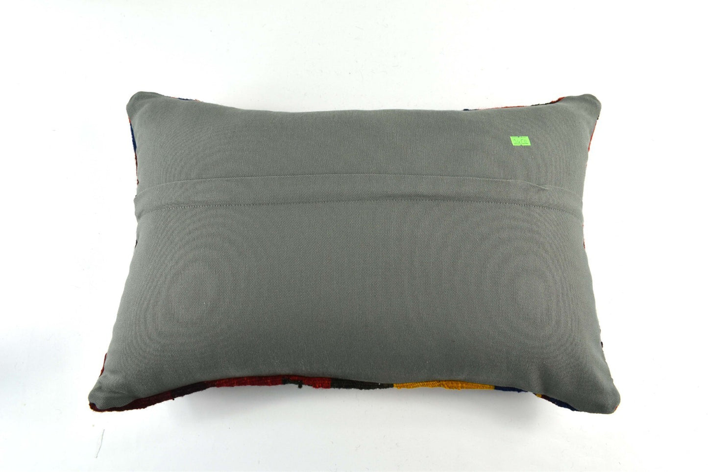 Kilim Pillow Cover 16x24 Tribal Vintage Turkish Carpet Lumbar Pillow Cover 3450