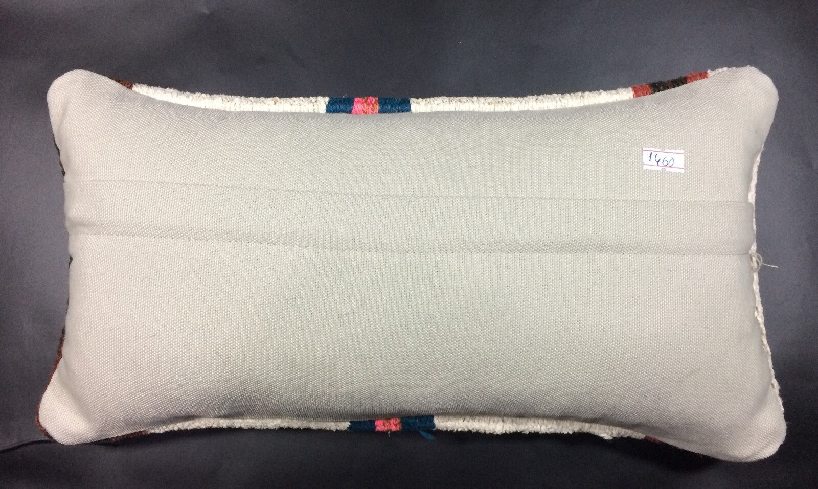 Turkish Cushion Cover 8"x16" Handmade Vintage Boho Ethnic Throw Pillow Case 1460