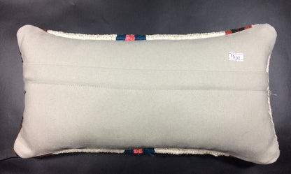 Turkish Cushion Cover 8"x16" Handmade Vintage Boho Ethnic Throw Pillow Case 1460