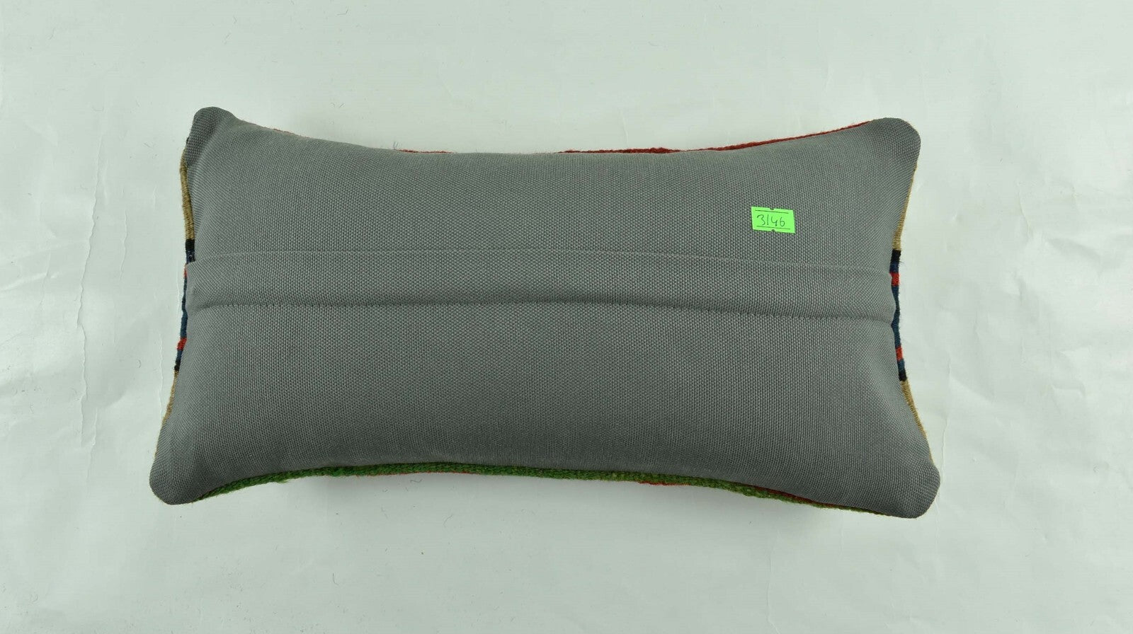 Turkish Cushion Cover 8"x16" Handmade Vintage Boho Ethnic Throw Pillow Case 3146