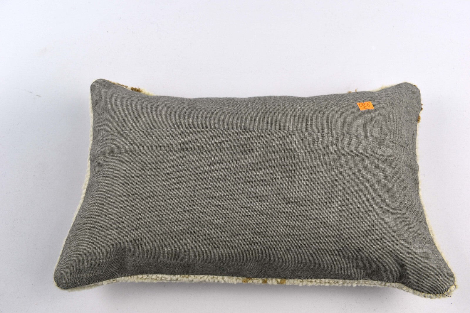 Kilim Pillow Cover 12x20 Handmade Turkish Rug Boho Ethnic Lumbar Cushion 4900