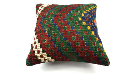 20x20 Kilim Pillow Cover Handmade Vintage Oushak Kilim Cushion Cover 3552