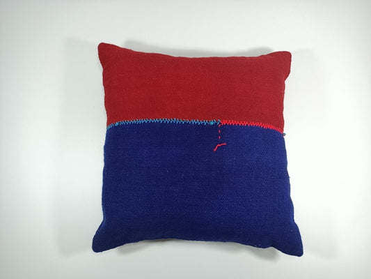 22x22 Kilim Pillow Cover Handmade Vintage Oushak Kilim Cushion Cover E78