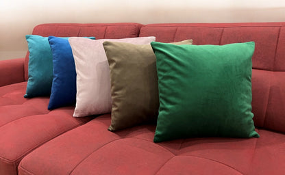Velvet Throw Pillow Cover Soft Sofa Couch Home Decorative Double Sided Cushion