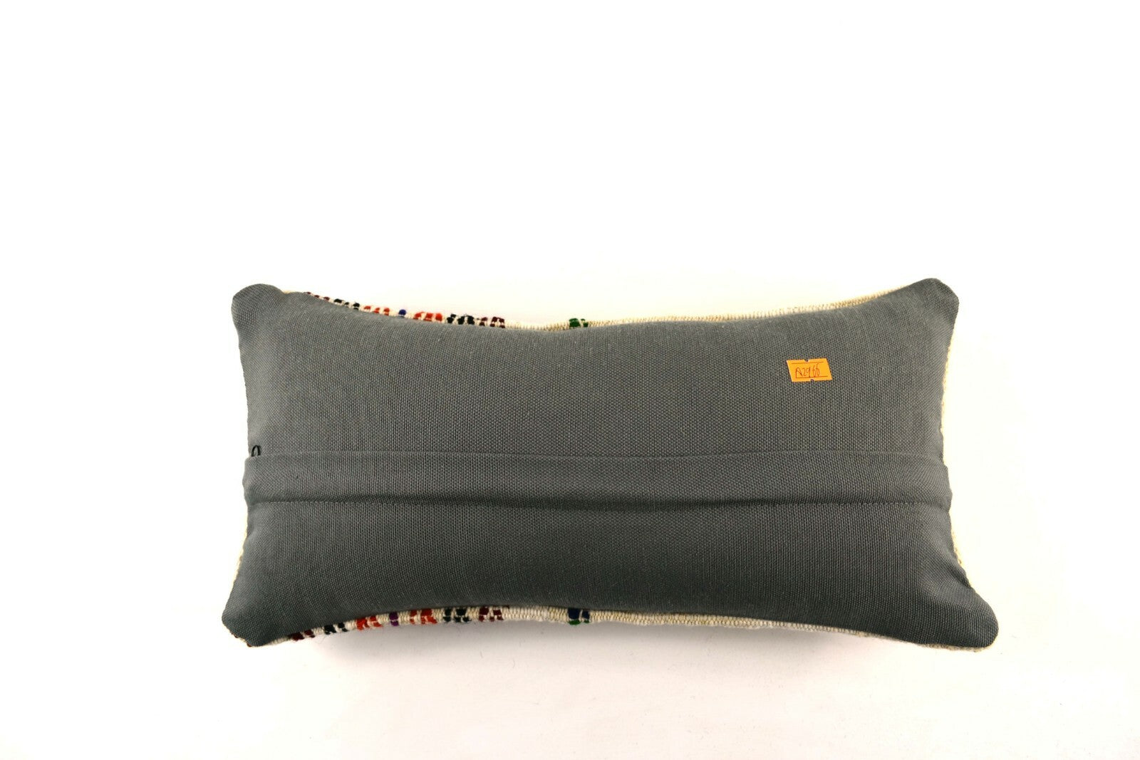 8x16 Kilim Pillow Cover Vintage Tribal Oushak Kilim Ethnic Lumbar Cover A2966