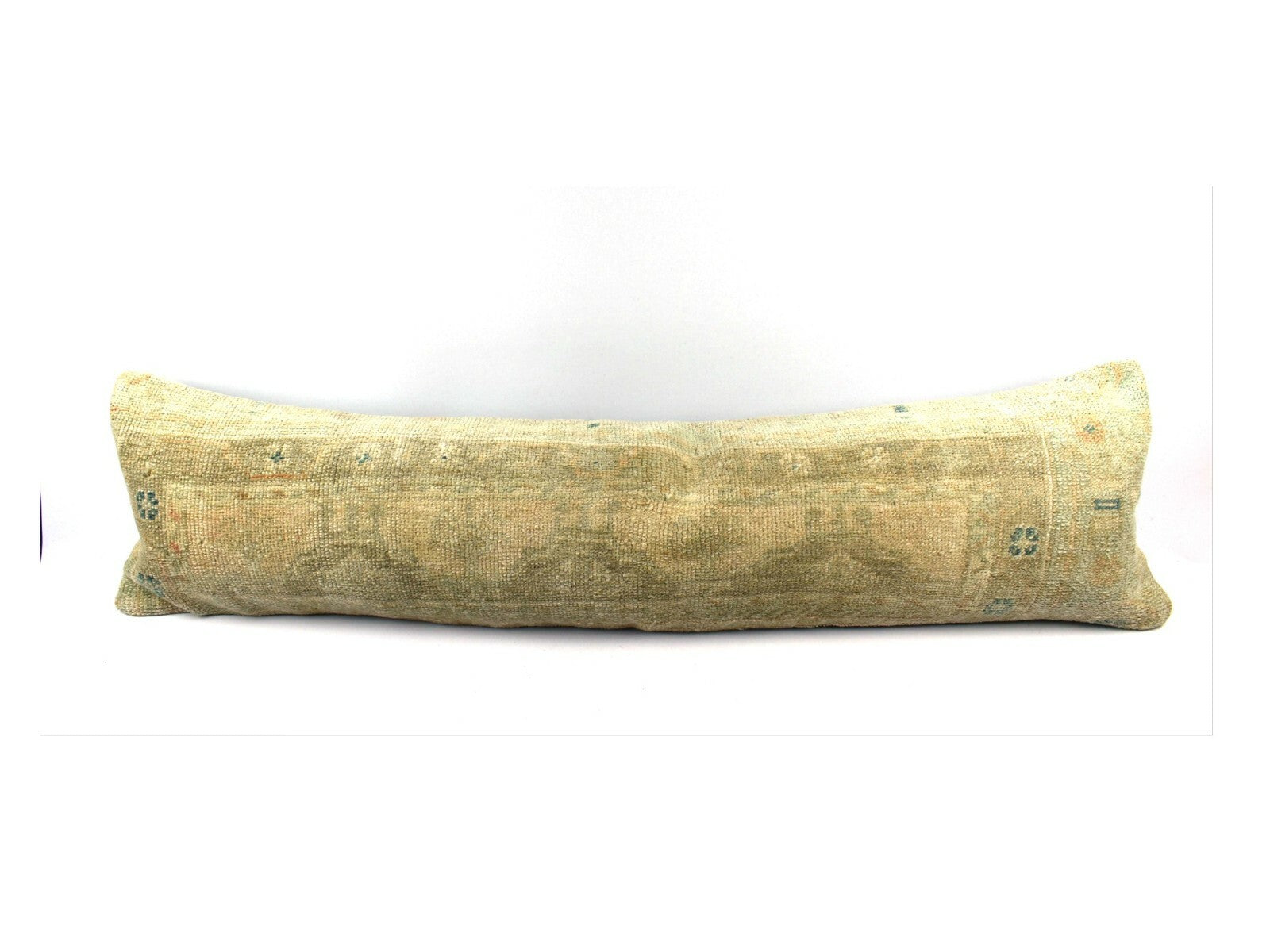 12x48 Vintage Rug Pillow Cover Handwoven Kilim Lumbar Pillow Cover A3310