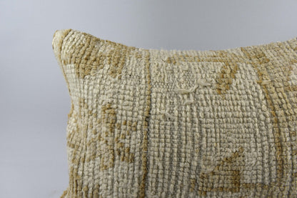 16x24 Kilim Pillow Cover Handmade Vintage Anatolian Lumbar Cushion Cover 4803