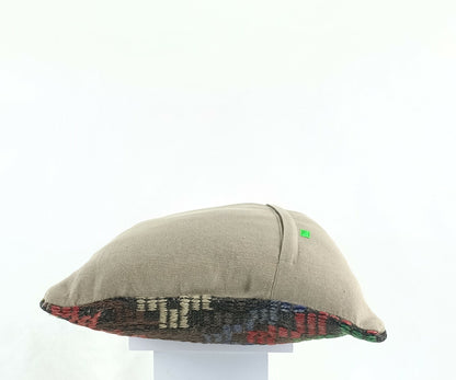 16x16 Kilim Pillow Cover Handmade Oushak Carpet Rug Wool Lumbar Cushion A446