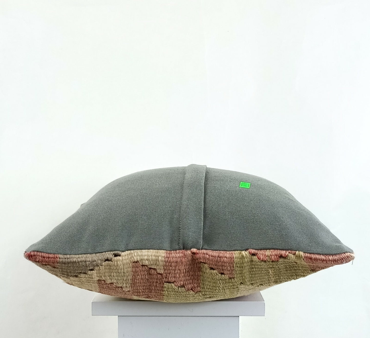 14x14 Kilim Cushion Cover Turkish Ottoman Boho Rustic Throw Pillow Case A1298