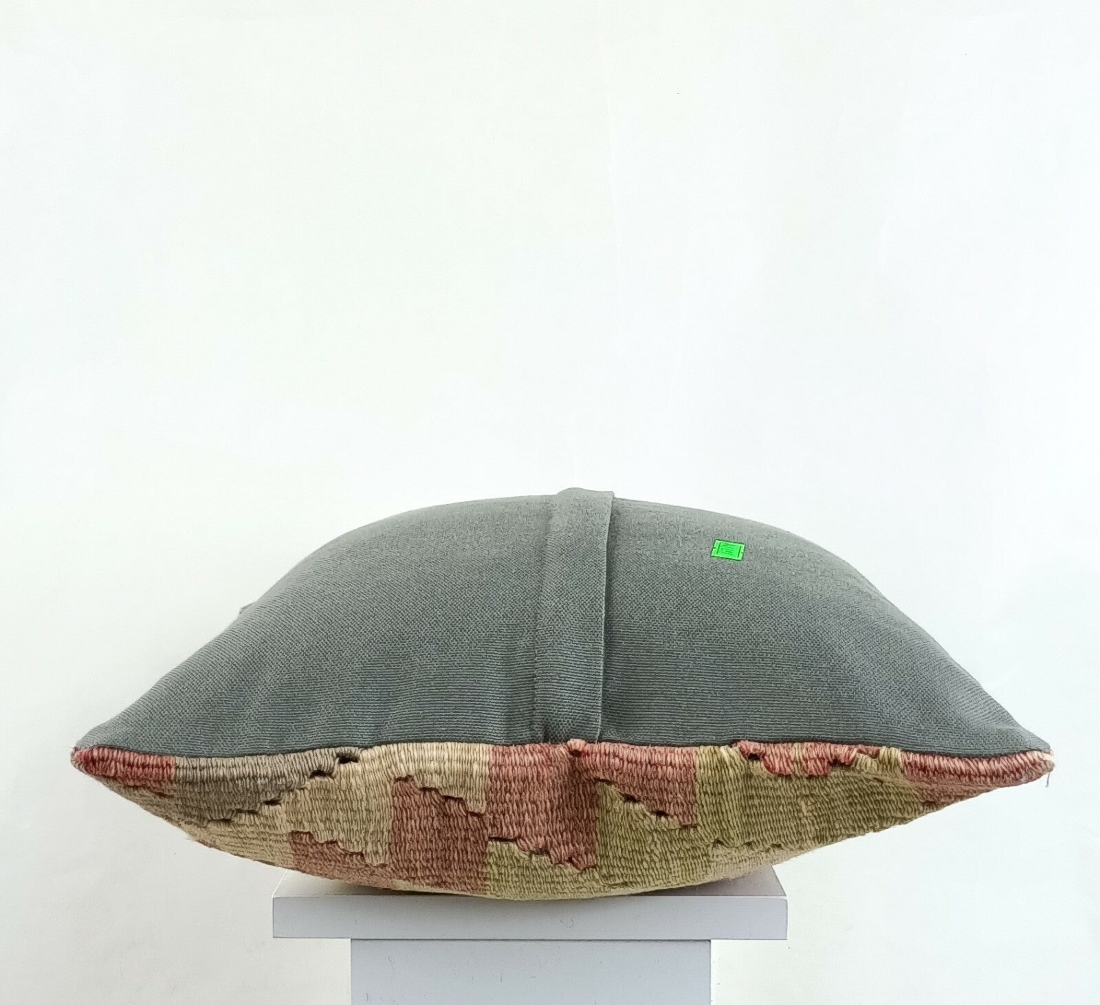 14x14 Kilim Cushion Cover Turkish Ottoman Boho Rustic Throw Pillow Case A1298