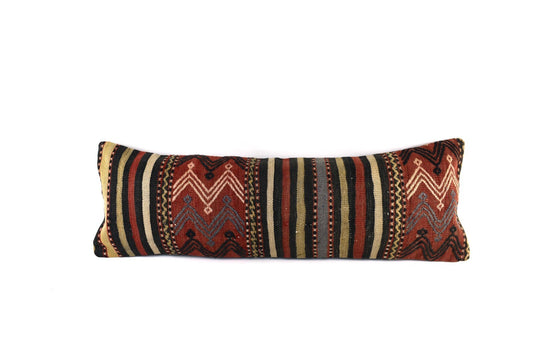 12x36 Ethnic Rug Pillow Decorative Vintage Faded Carpet Boho Cushion Cover 4134