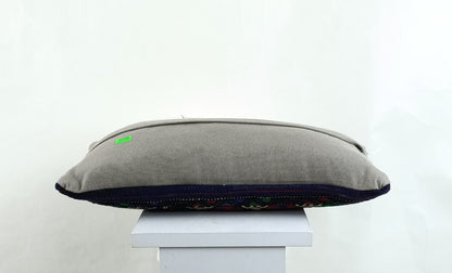 Turkish Cushion Cover 8"x16" Handmade Vintage Boho Ethnic Throw Pillow Case 2625